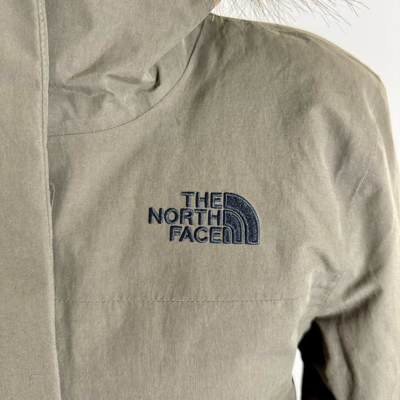 The North Face Women’s Arctic Parka New Taupe Green Down Coat Sz XS S M L XL XXL - Picture 3 of 11